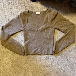 Wilfred wool cashmere Greer sweater brown